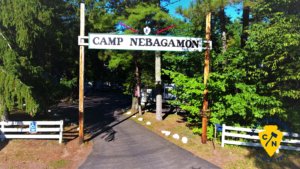 camp nebagamon entrance