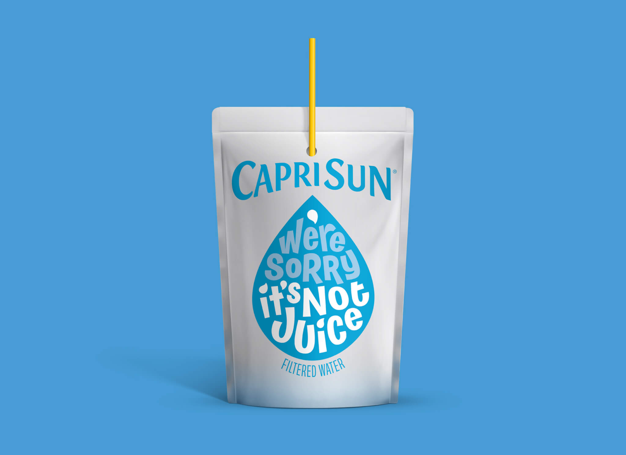 Capri Sun Filtered Water Blue