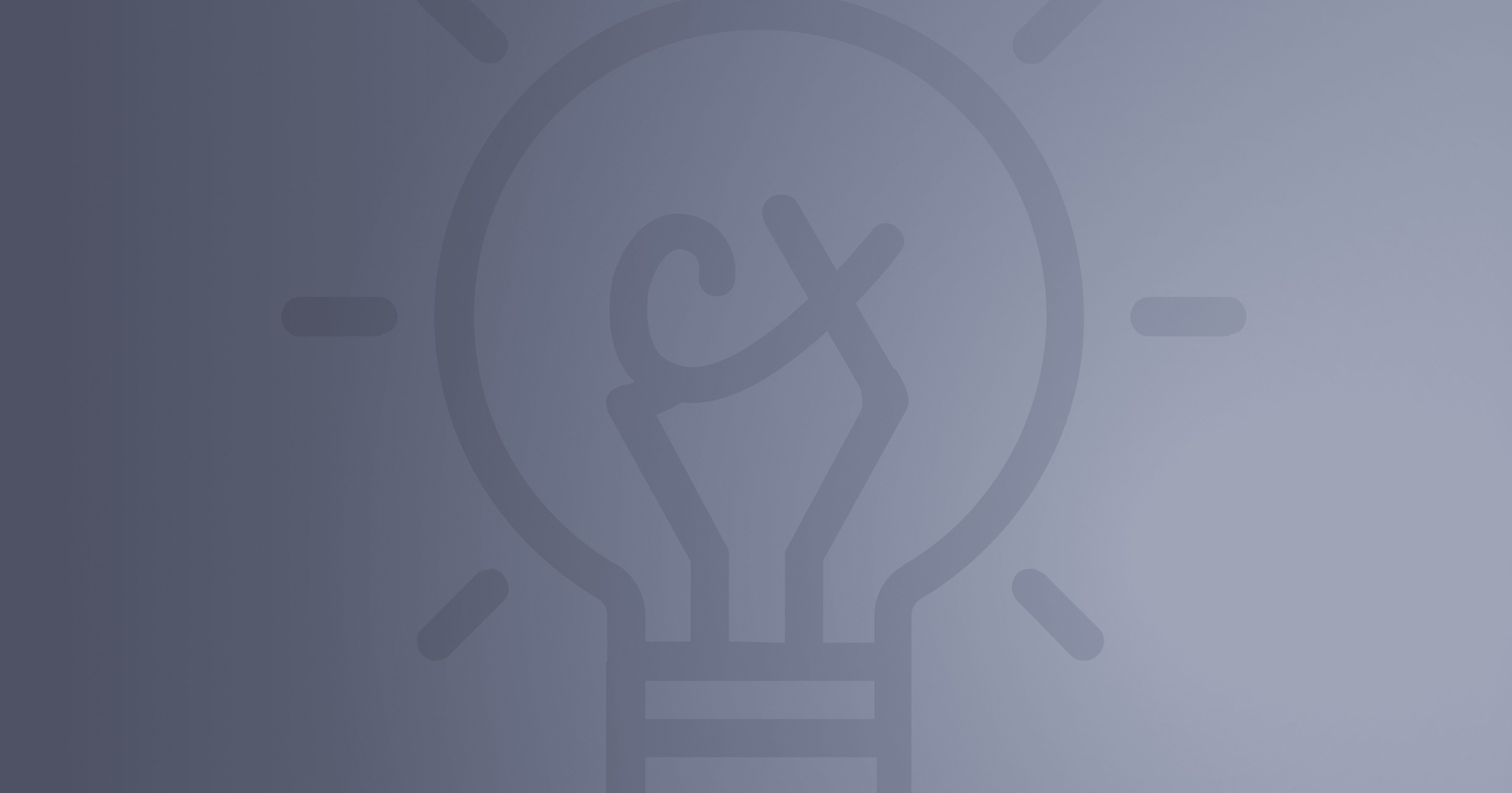 CX lightbulb background image - Little CX Ideas