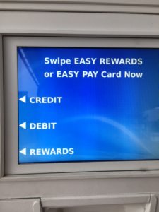 Gas Rewards Swipe Card