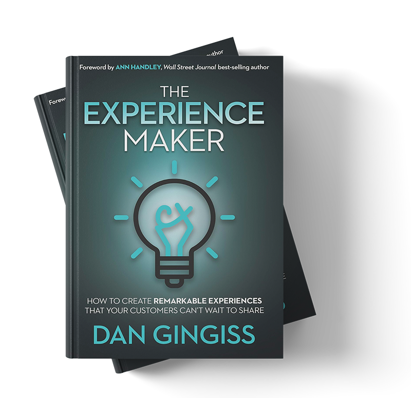 The Experience Maker first edition book cover by Dan Gingiss